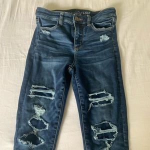 Dark wash jeans